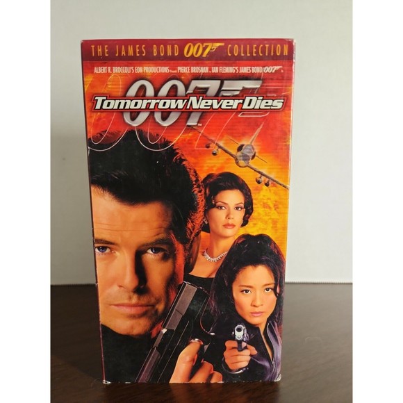 Tomorrow Never Dies (VHS, 1999, James Bond 007 Collection) - Picture 1 of 2